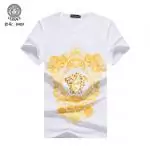 versace tee shirt 2020 big flower medusa discount